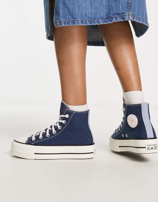 Buy Converse Navy Regular Fit Chuck Taylor All Star High Trainers from Next  USA