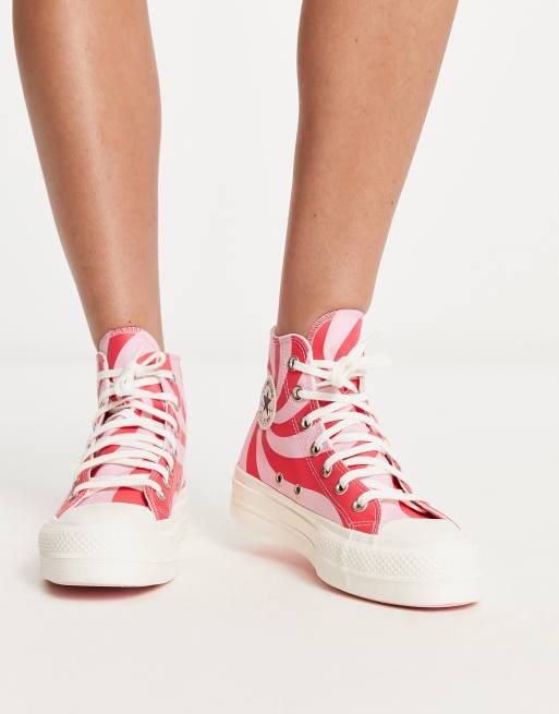 Converse Chuck Taylor All Star Lift Hi Sneakers met