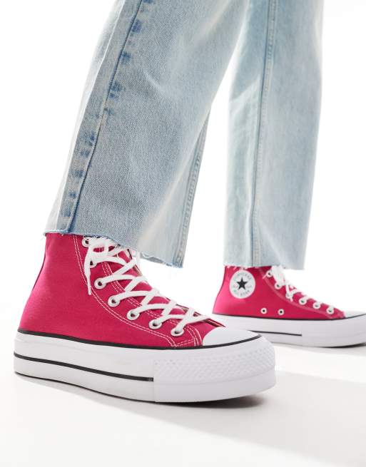 Pink chuck taylors online