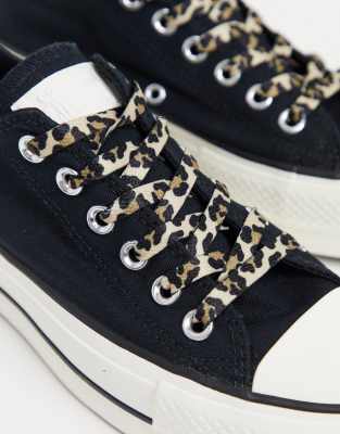 leopard print converse