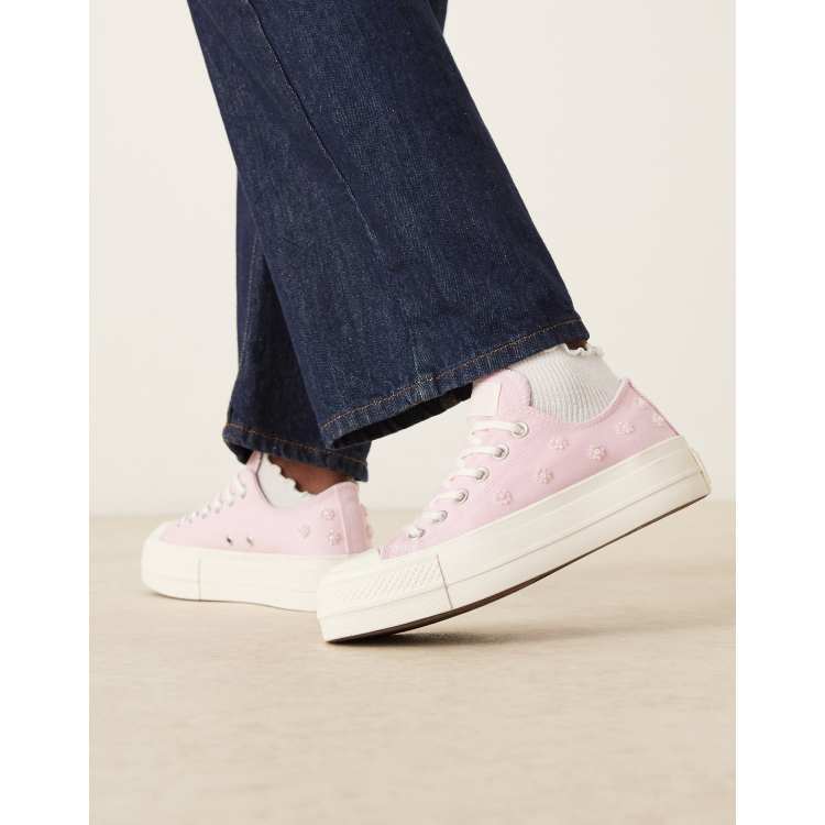 Converse Chuck Taylor All Star Lift Ox Platform Beads sneakers in