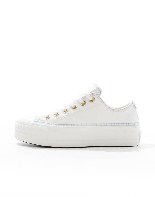 Converse scalloped platform best sale