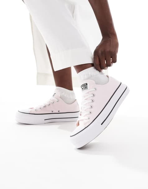 Converse – Chuck Taylor All Star Lift Ox – Sneaker in Rosa - view 1