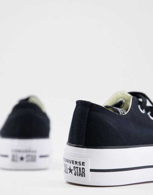 Converse lift cheap ox black