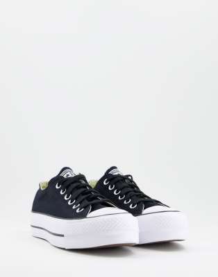 converse star lift ox trainers