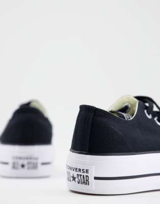 black lift converse