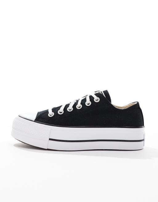 Converse Chuck Taylor All Star Lift Ox Wide Fit platform trainers