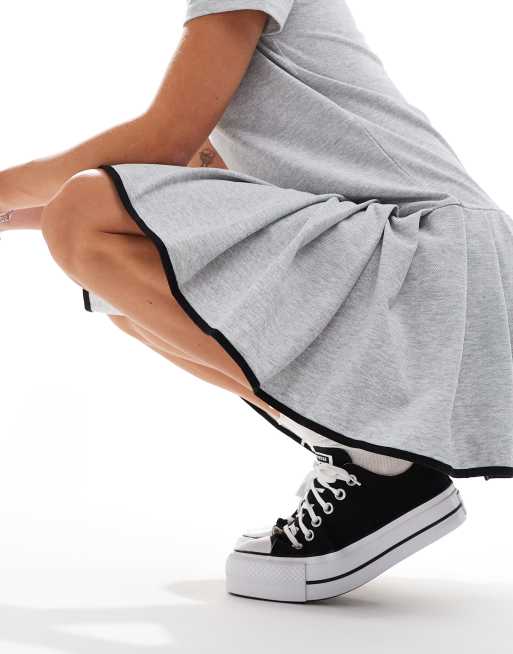 CONVERSE×AMERI ALL STAR Ⓡ LIFTED OX BL Converse Lift Ox cherry