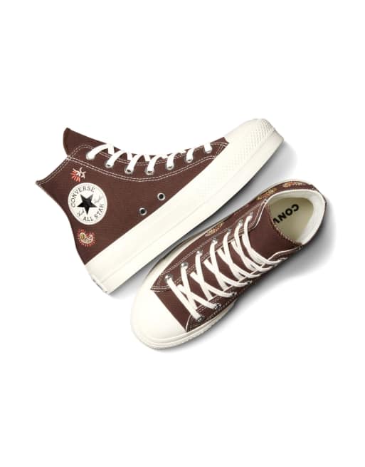 Converse store semelle marron