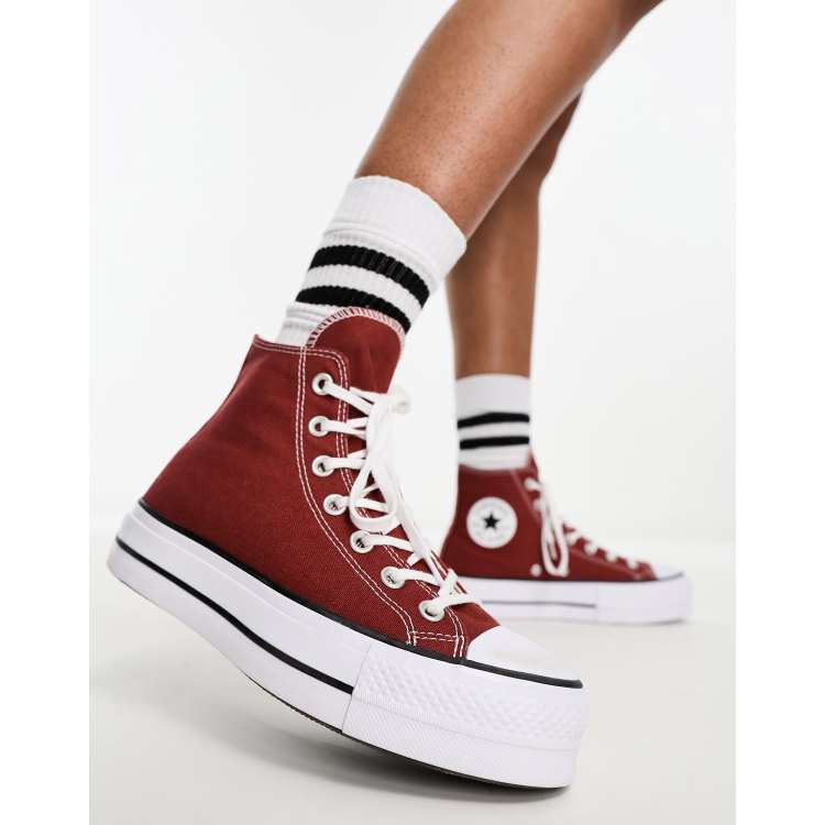 Burgundy on sale converse sale