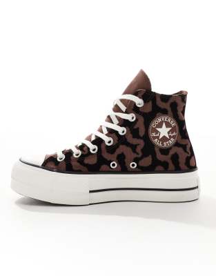 Converse Chuck Taylor All Star Lift Platform Sneakers In Multi