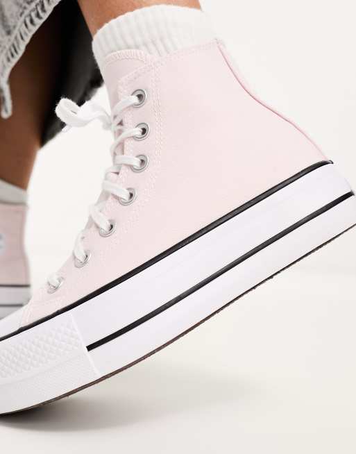 Asos hot sale pink converse