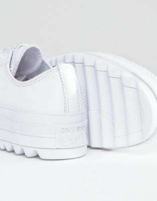 chuck taylor all star lift ripple whites & brights