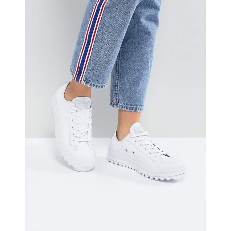 Converse chuck taylor all star lift ripple high top on sale sneaker