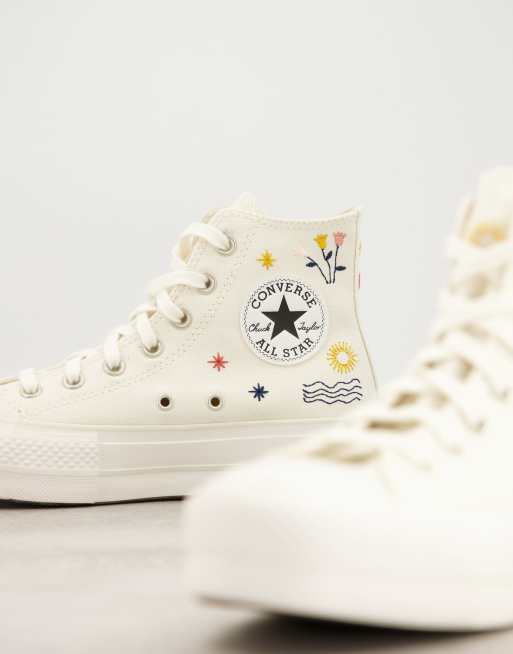 Converse store bianco sporco