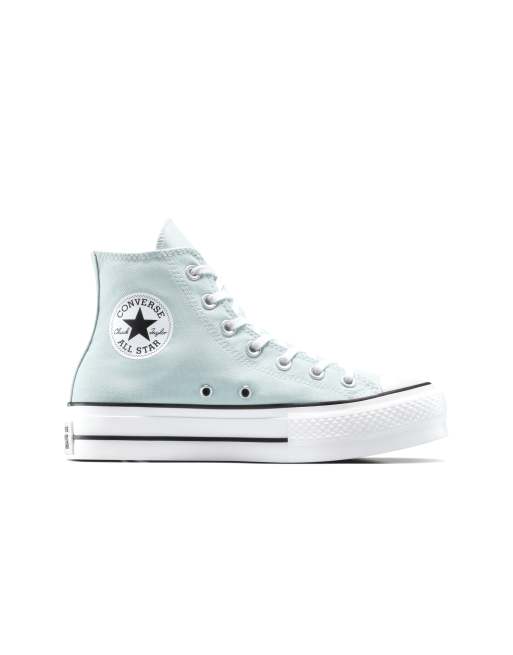 Converse - Chuck Taylor All Star Lift - Sneakers color You Dew You/bianche/nere con suola platform