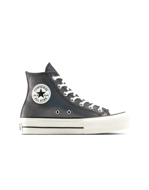 Converse - Chuck Taylor All Star Lift - Sneakers con plateau color nero/nero/airone lucide - view 1