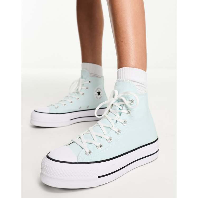 Converse Chuck Taylor All Star Lift Sneakers in Light Blue