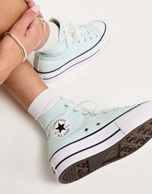 Converse Chuck Taylor All Star Lift Sneakers in Light Blue