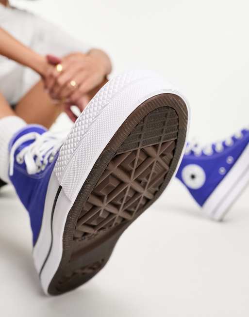 Converse – Chuck Taylor All Star Lift – Sneakersy w kobaltowym kolorze, 3 z 4
