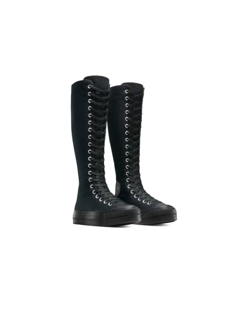 Converse Chuck Taylor All Star Lift XXHi platform sneakers in black