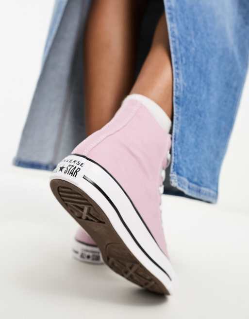 Converse – Chuck Taylor All Star – Ljuslila sneakers med höga skaft, 2 av 4