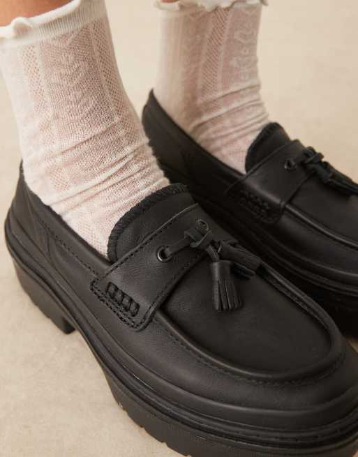 Converse – Chuck Taylor All Star – Loafer in Schwarz mit Plateausohle, 4 von 5