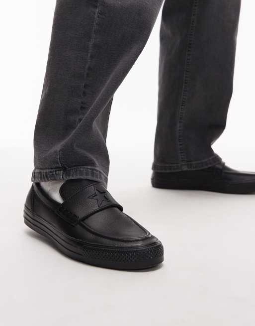 Converse Chuck Taylor All Star loafers in black | ASOS