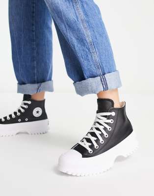 Converse Chuck Taylor All Star Lugged 2.0 Hi trainers in black | ASOS