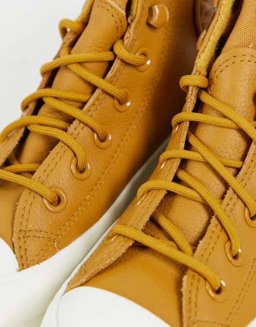 mustard lugged converse
