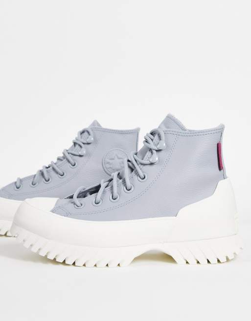 Converse Chuck Taylor - All Star Lugged 2.0 - Hoge sneakers in grijs