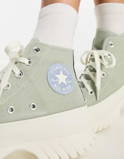 Chuck Taylor Hi Sneakers in Green