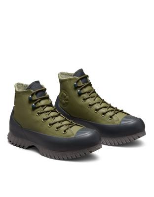 Converse Chuck Taylor All Star Lugged 2.0 Sneakers In Khaki-green In Green