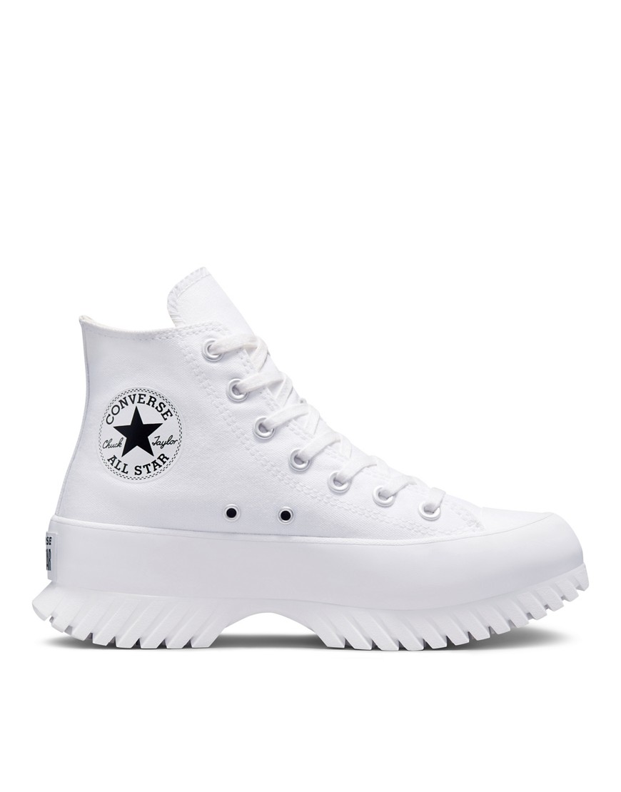 Converse Chuck Taylor All Star Lugged 2.0 Sneakers In White/egret