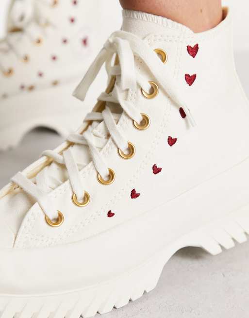 Converse chuck taylor hot sale love heart