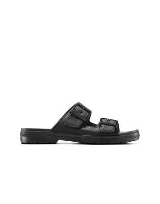 Converse - Chuck Taylor All Star Lugged -Schwarze Sandalen mit flacher Plateausohle