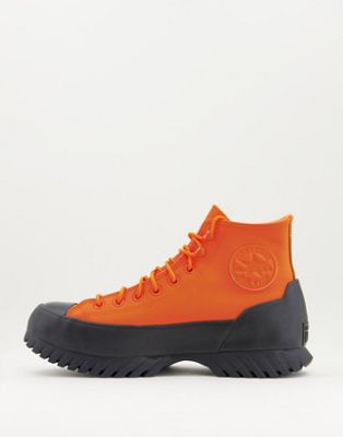 Chaussures, bottes et baskets Converse - Chuck Taylor All Star Lugged Winter 20 - Bottines - Orange et noir