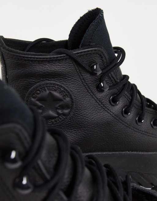 Converse – Chuck Taylor All Star – Lugged Winter 2.0 – Svarta boots med höga skaft, 3 av 4