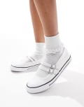 [Converse] Converse Chuck Taylor All Star mary jane ballet flats in white 3 WHITE