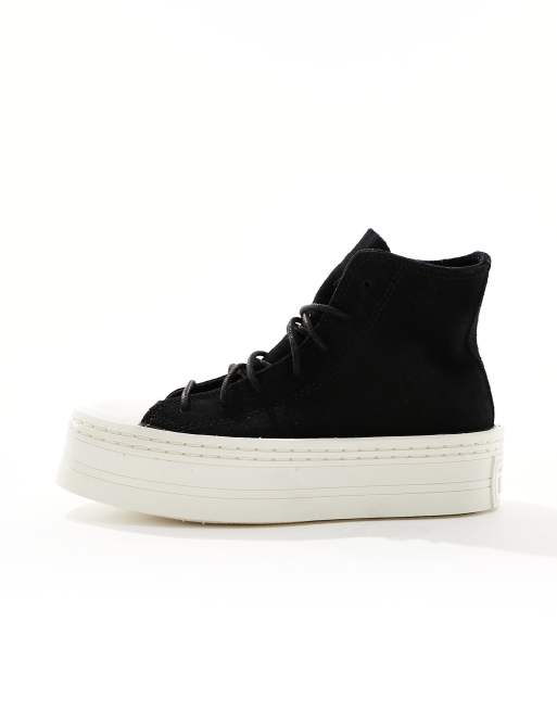 Converse Chuck Taylor - All Star Modern Lift Hi - Sneakers in zwart, 2 van 5