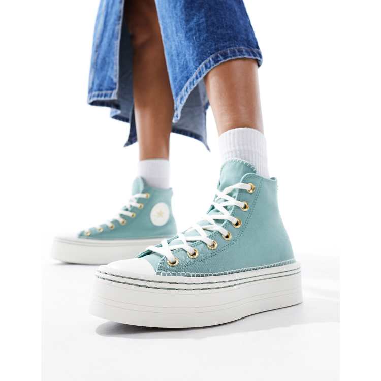 Converse Chuck Taylor All Star Modern Lift sneakers with crafted