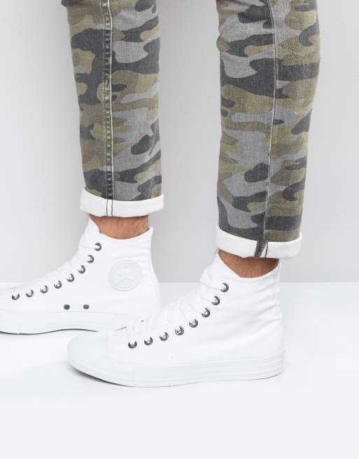 Converse cheap mono canvas