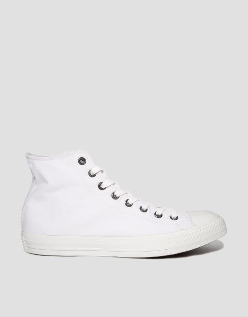 Converse mono best sale canvas white