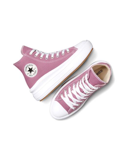 Converse rose et clearance noir