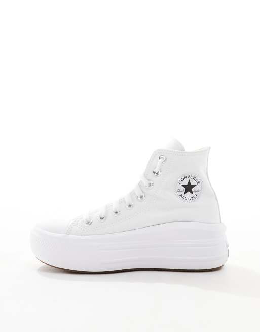 Converse - Chuck Taylor All Star Move - Baskets montantes - Blanc, 2 de 4