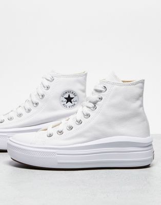 Femme Converse - Chuck Taylor All Star Move - Baskets montantes - Ivoire