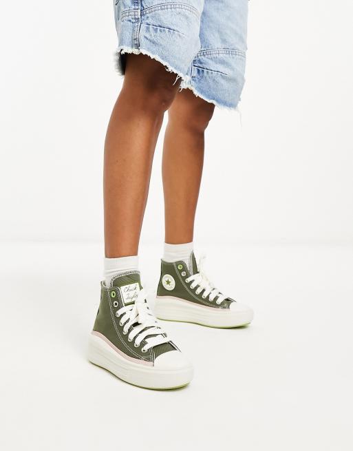 Converse kaki outlet asos