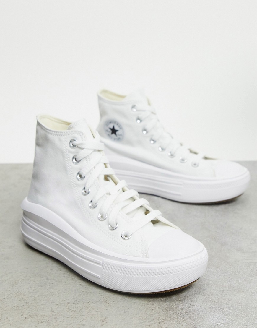 Converse Chuck Taylor All Star Move Hi sneakers in white