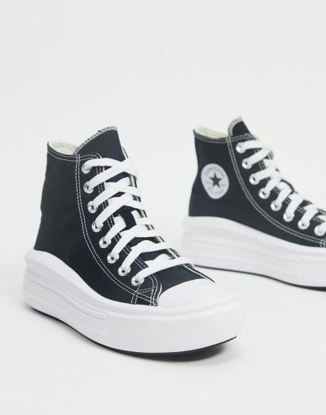 Converse - Chuck Taylor - All Star Move Hi - Sorte sneakers - view 1