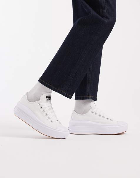 Converse - Chuck Taylor All Star Move Ox - Baskets - Blanc - view 1
